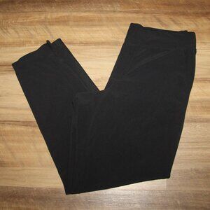 ATHLETICA Brooklyn Size 6 Black Light Weight Mid Rise Stretch Ankle Pants